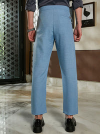 Campus Sutra Men Comfort Pleated Trousers