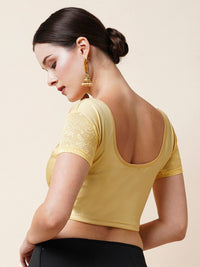 Saree mall Stretchable Cotton Saree Blouse