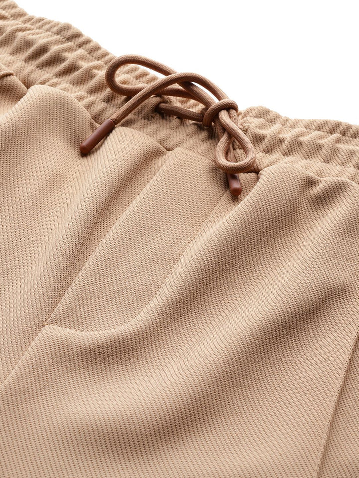 The Indian Garage Co Men Side Taping Toggled Joggers