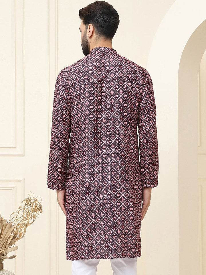 SOJANYA Ethnic Motifs Printed Pure Cotton Kurta