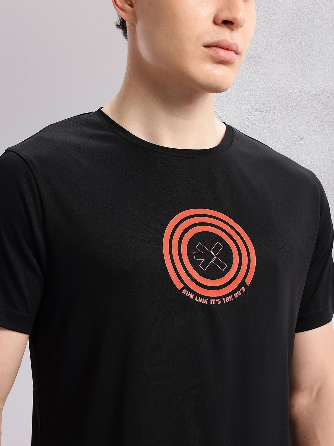 HRX by Hrithik Roshan Men Printed Rapid-Dry Running T-shirt