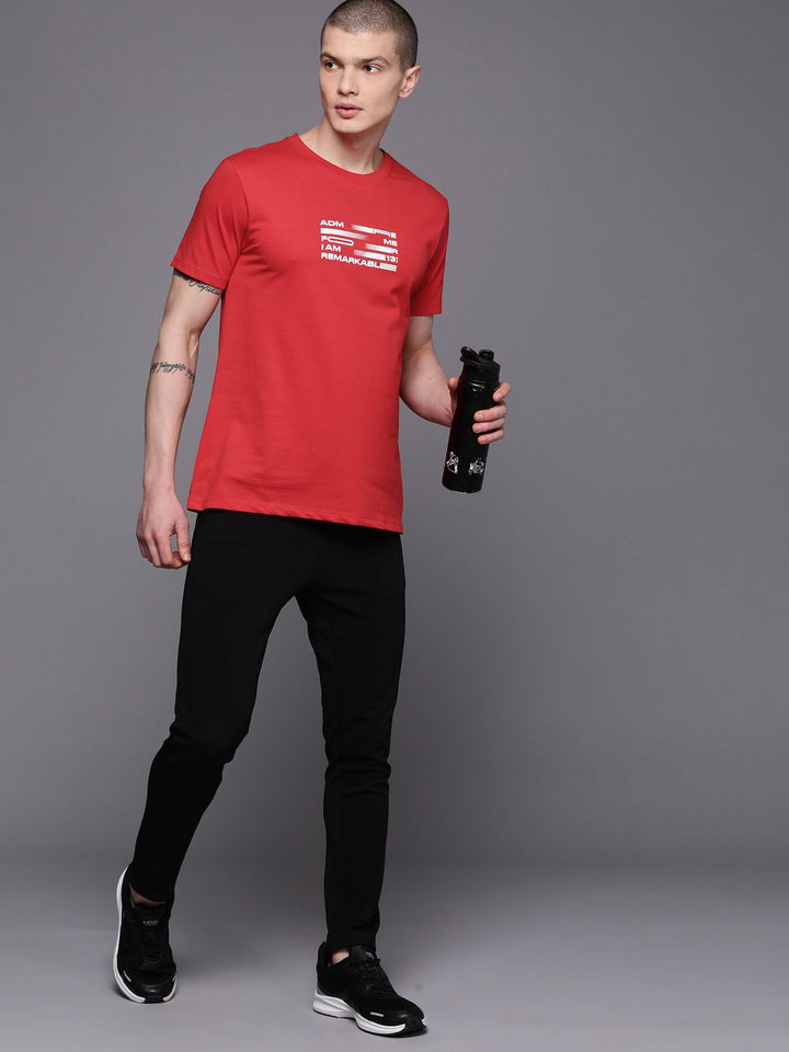 HRX by Hrithik Roshan Printed Rapid-Dry Training T-shirt