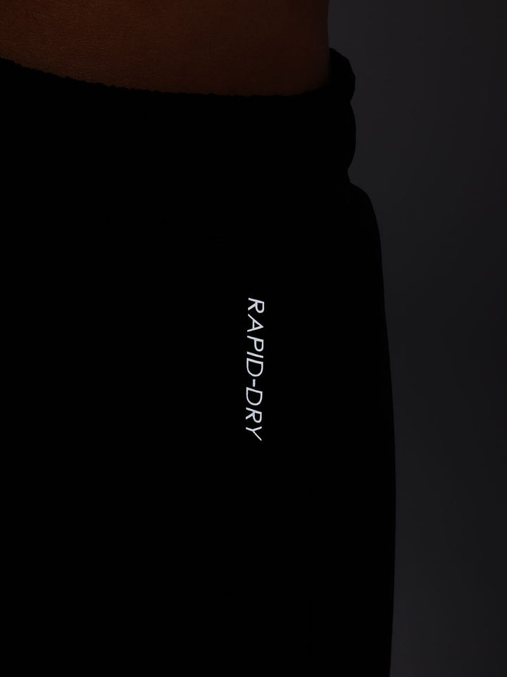 HRX by Hrithik Roshan Men Rapid-dry Typography Print Training Shorts