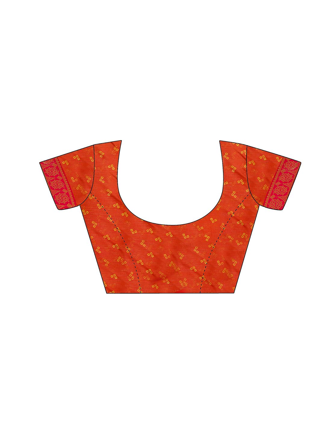 KALINI Bandhani Pure Chiffon Saree