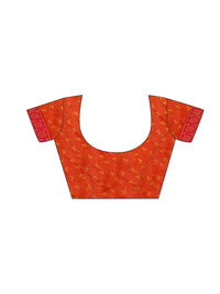 KALINI Bandhani Pure Chiffon Saree