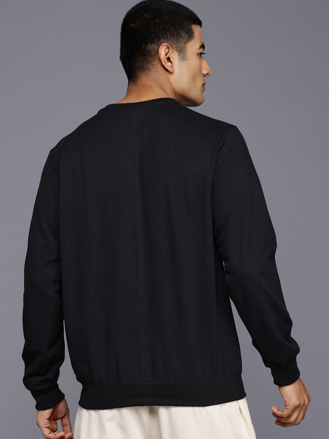 HRX by Hrithik Roshan Typography Print Training Sweatshirt