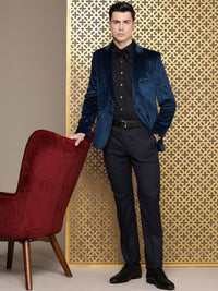 House of Pataudi Men Single-Breasted Tuxedo