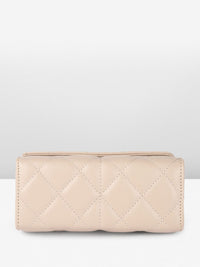 DressBerry Quilted Shoulder Bag with Studded Detail