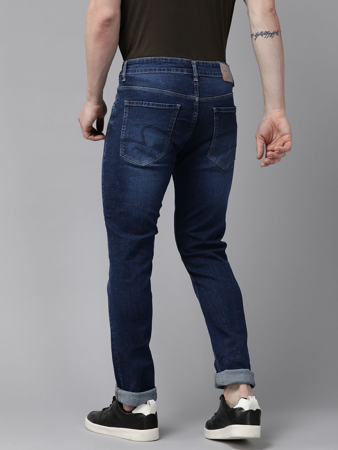 SPYKAR Men Skinny Fit Low-Rise Light Fade Jeans