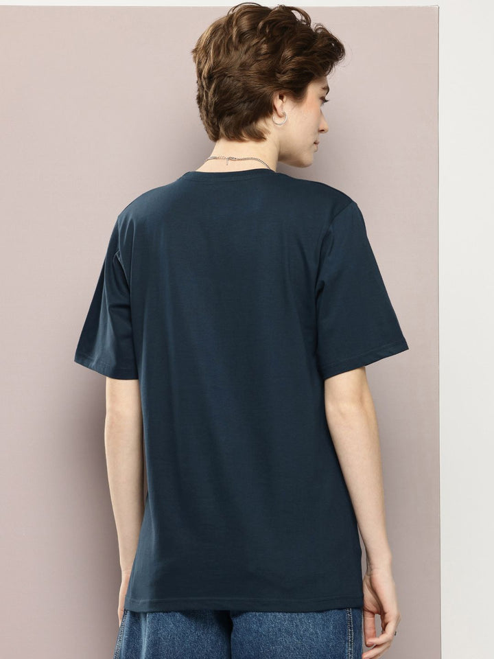 DILLINGER Graphic Printed Drop-Shoulder Sleeves Pure Cotton T-shirt