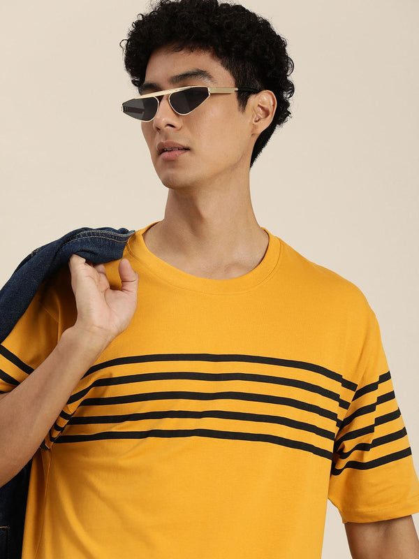 DILLINGER Men Striped Oversized T-shirt