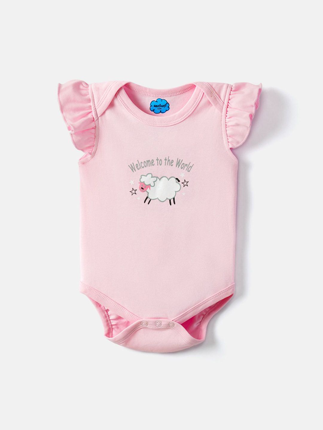 Pek Nauti Nati Infants 5 Set Hadiah Pakaian Bayi Kapas Tulen