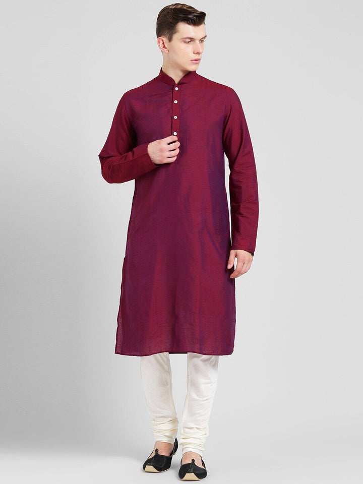 KISAH Mandarin Collar Straight Kurta