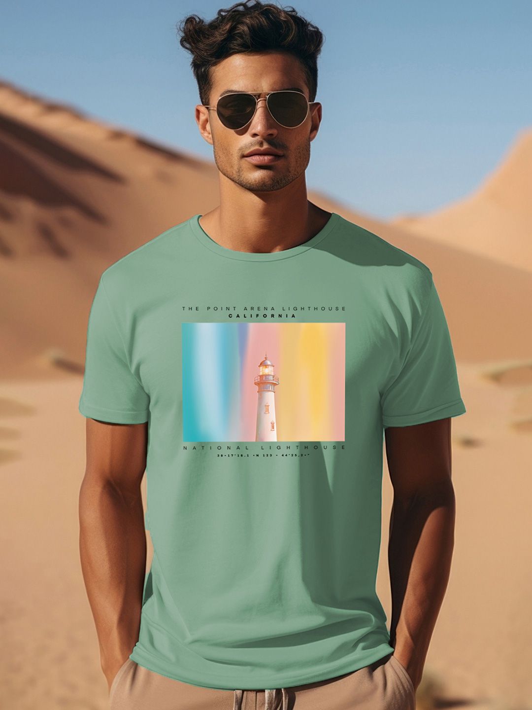 ADRO Men Printed T-shirt