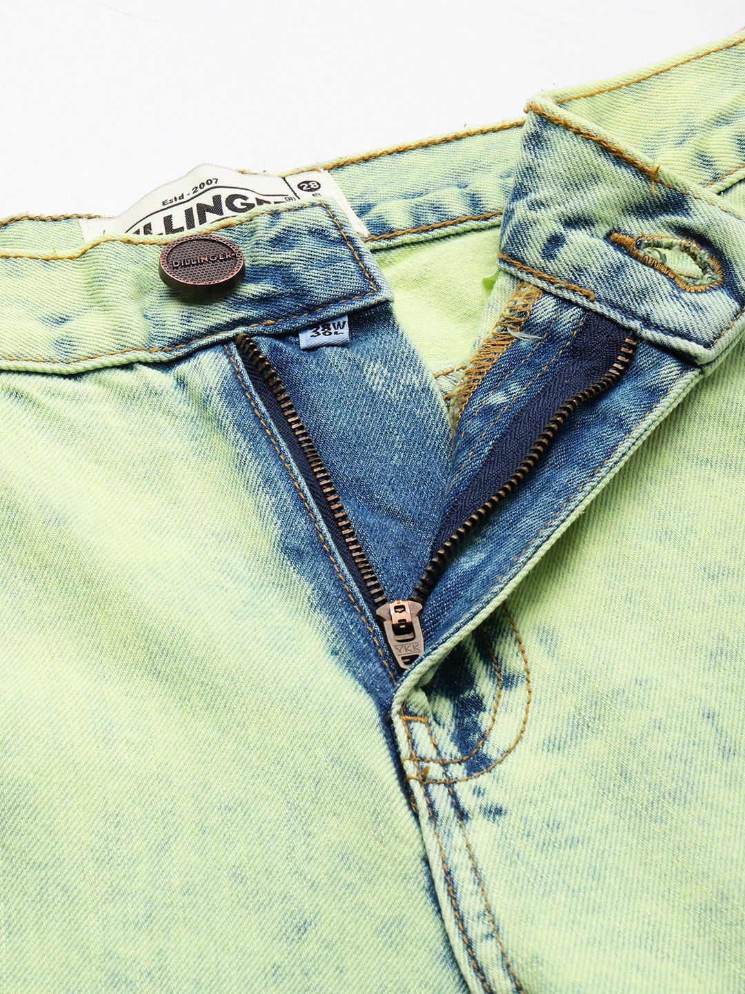 DILLINGER Loose Relaxed Fit Acid Wash Jeans