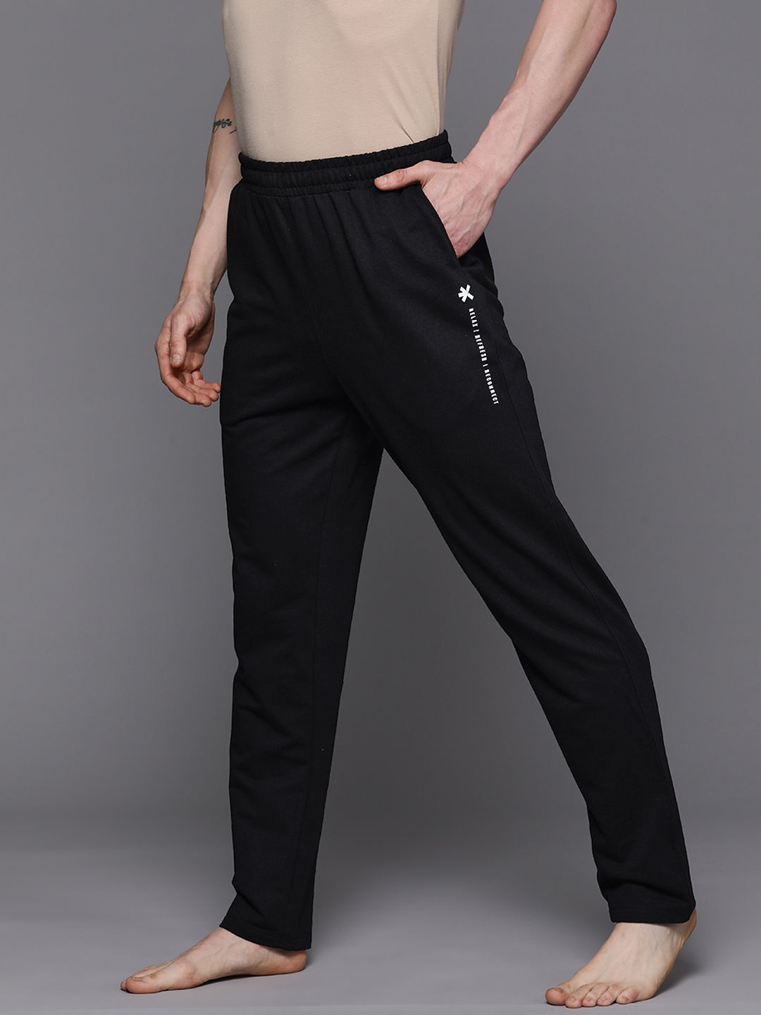 HRX by Hrithik Roshan Men Wellness Finish Yoga Track Pants