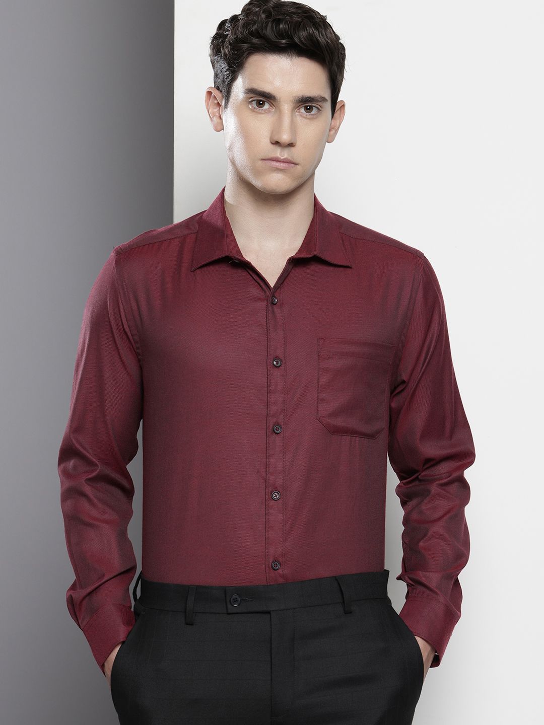 The Indian Garage Co. X Luxe Slim Fit Formal Shirt
