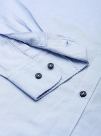 Raymond Button-Down Collar Solid Casual Shirt