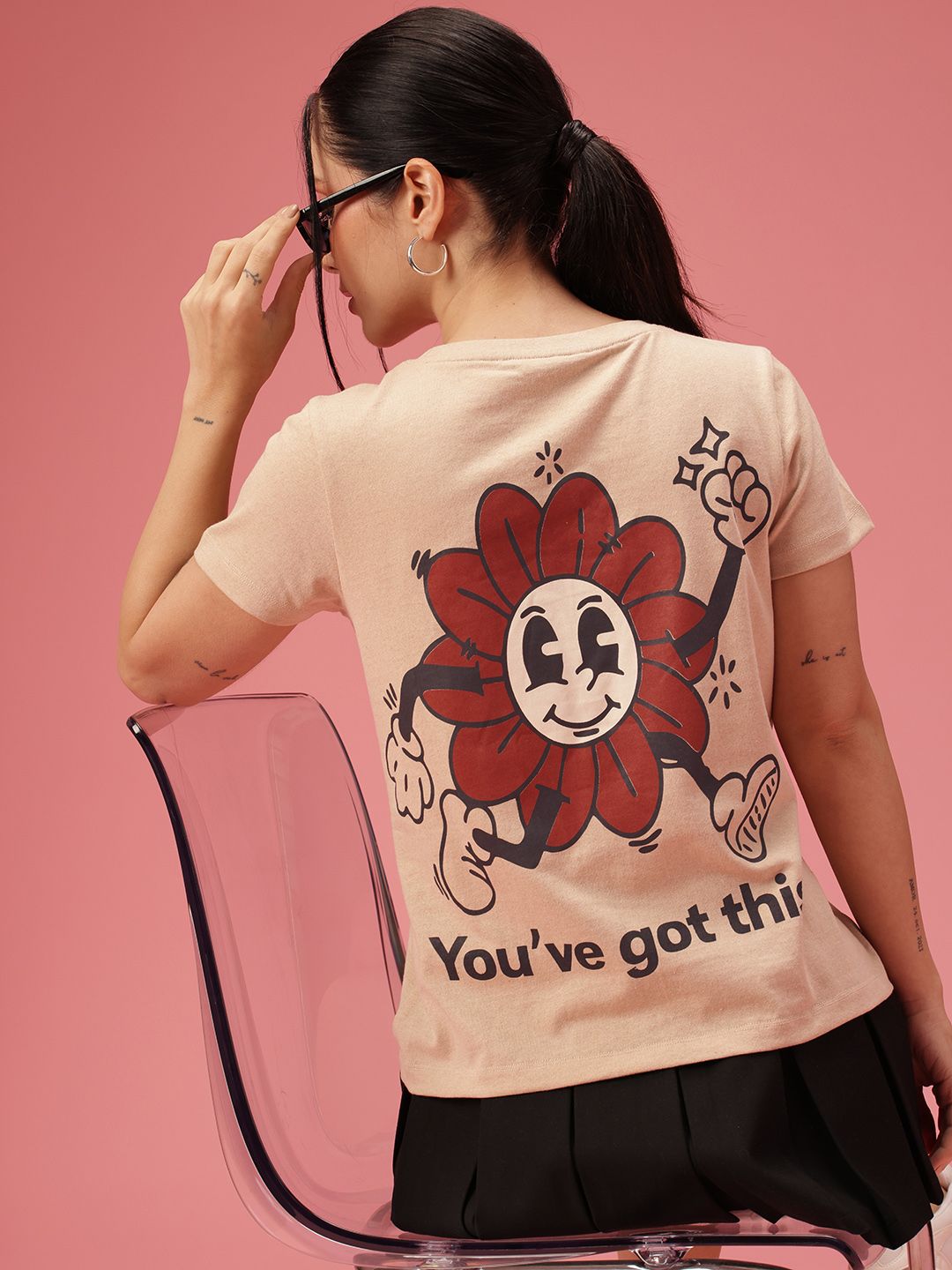 DressBerry Graphic Printed T-shirt
