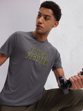 HRX by Hrithik Roshan Rapid-Dry Typography Print Training T-shirt