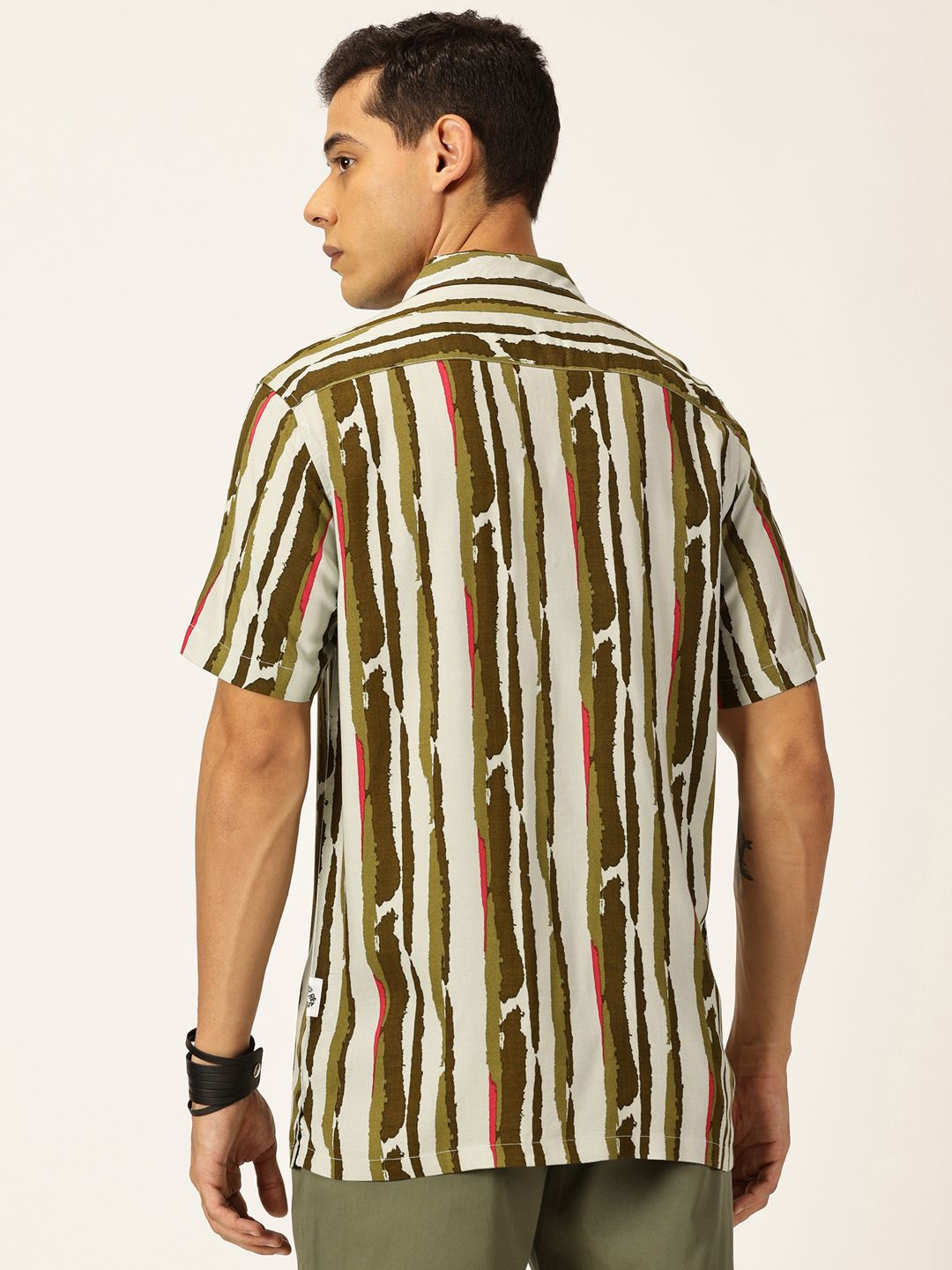 Thomas Scott Men Smart Opaque Printed Casual Shirt