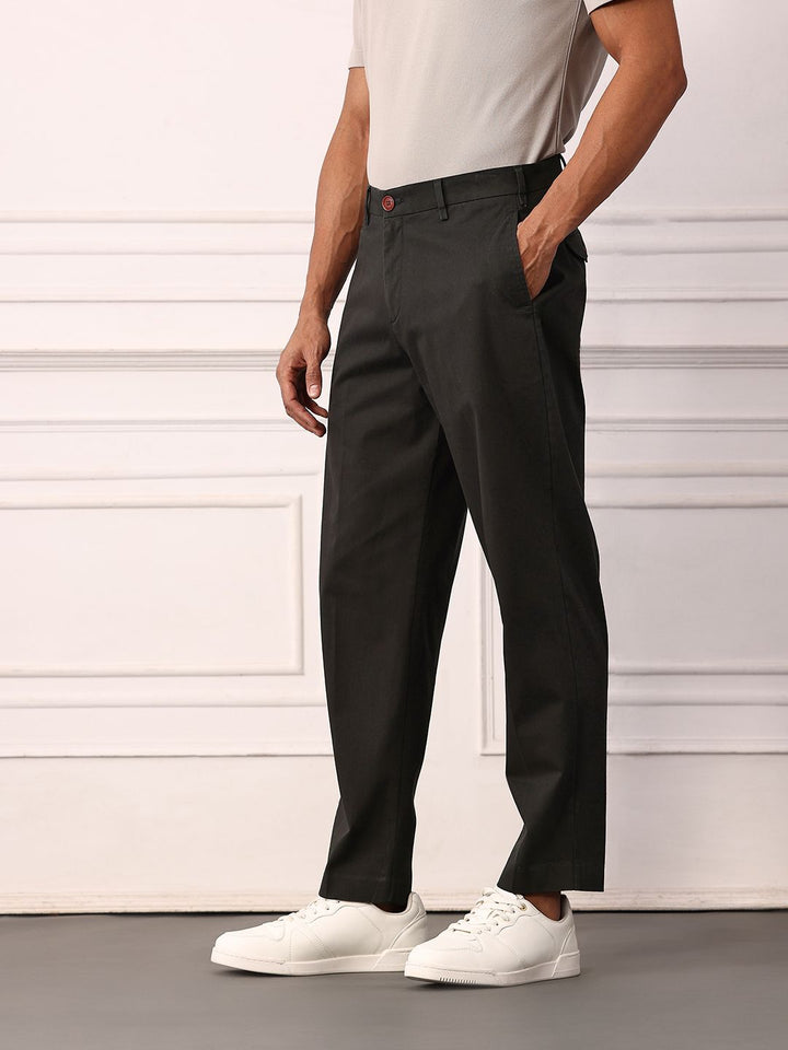 Mr Bowerbird Men Mid-Rise Liberal Fit Heritage Trousers