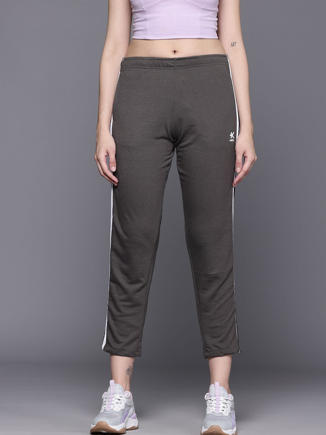 HRX by Hrithik Roshan Women Casual Crop Track Pants