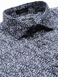 Park Avenue Men Pure Cotton Slim Fit Printed Formal Shirt