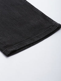 Being Human Men Straight Fit Low Distress Light Fade Stretchable Jeans