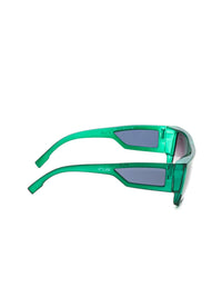 IRUS by IDEE Men Square Sunglasses with UV Protected Lens IRS1232C3SG