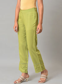 W Women Viscose Rayon Regular Fit Trouser