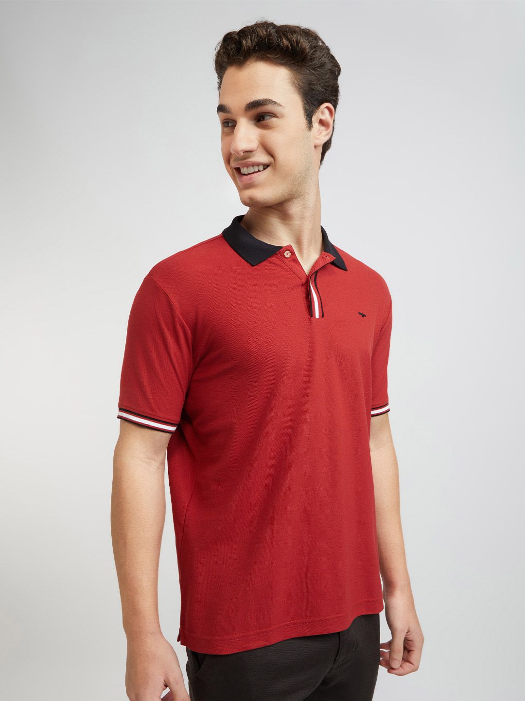 Park Avenue Polo Collar Slim Fit T-shirt
