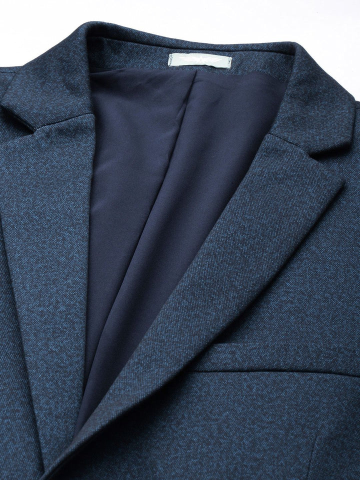 Park Avenue Notched Lapel Single Breasted Super Slim Fit Formal Blazer