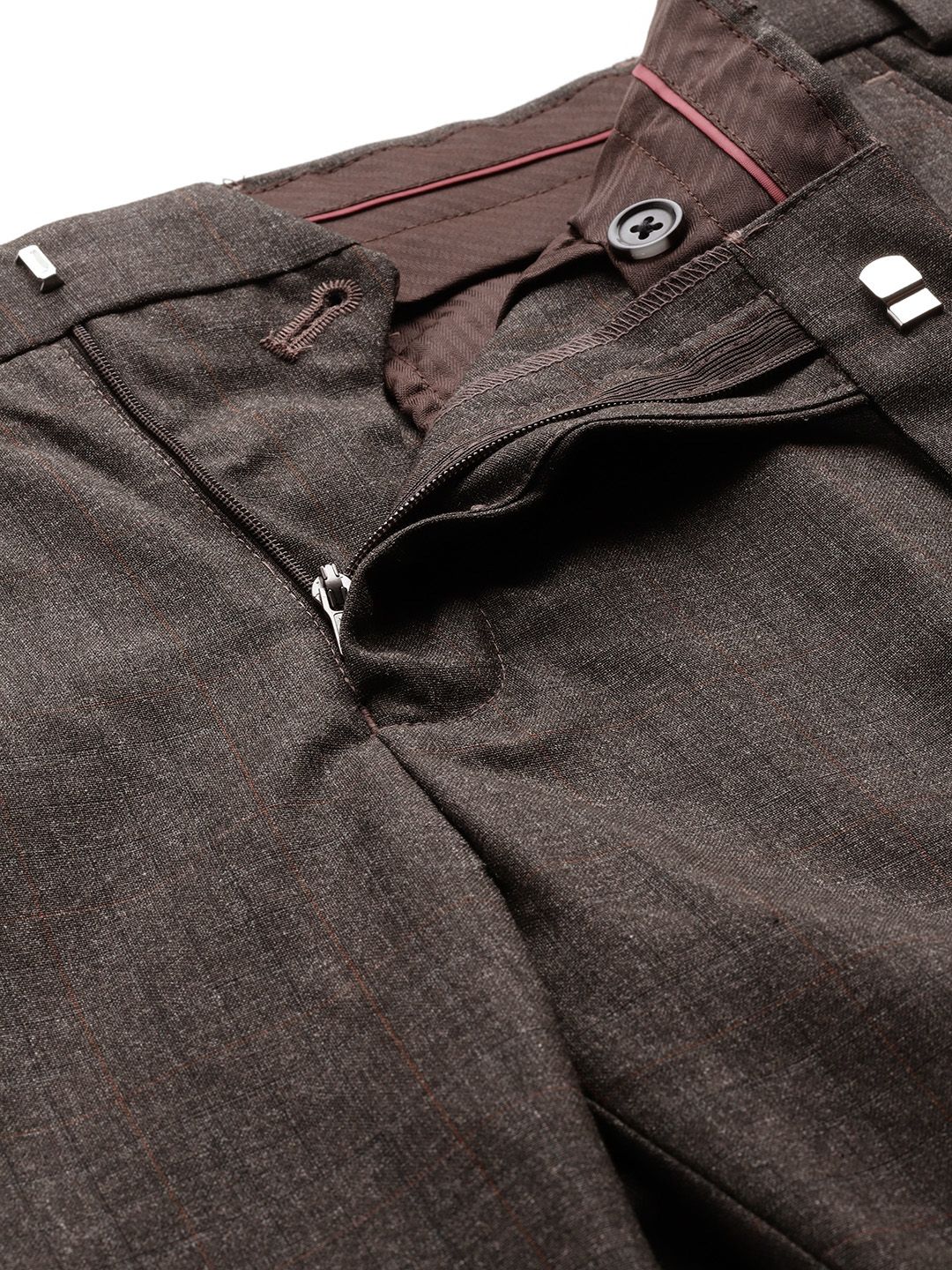 Raymond Men Slim Fit Formal Trousers