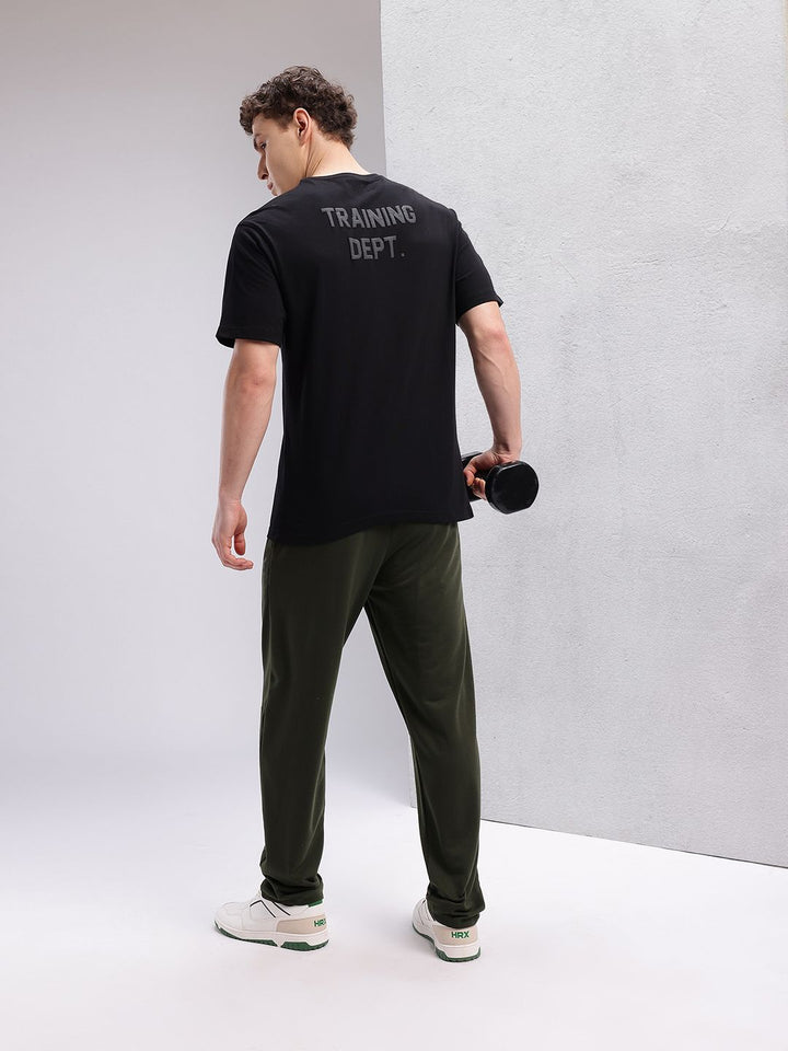 HRX by Hrithik Roshan Men Typography Puff Printed Training T-shirt