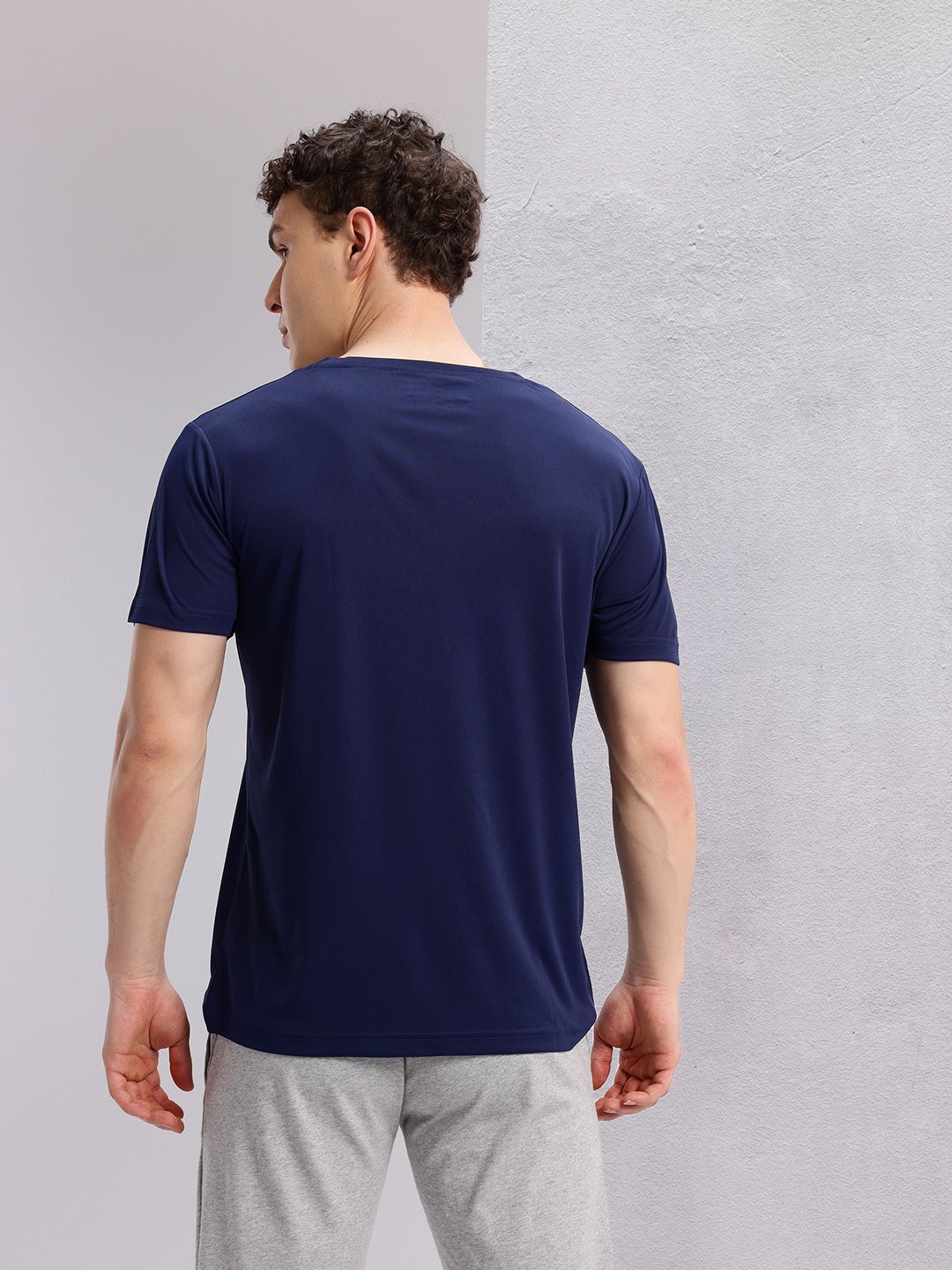 HRX by Hrithik Roshan Brand Logo Print Regular Fit Rapid-Dry Running T-shirt