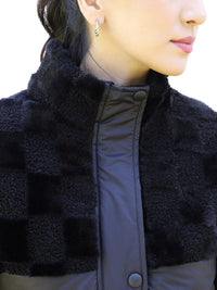 Kampus Sutra Black Windcheater Bomber Jacket