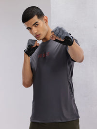 HRX by Hrithik Roshan Brand Logo Rapid-Dry Training T-shirt