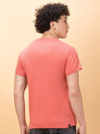 Being Human Men Floral Printed Applique T-shirt