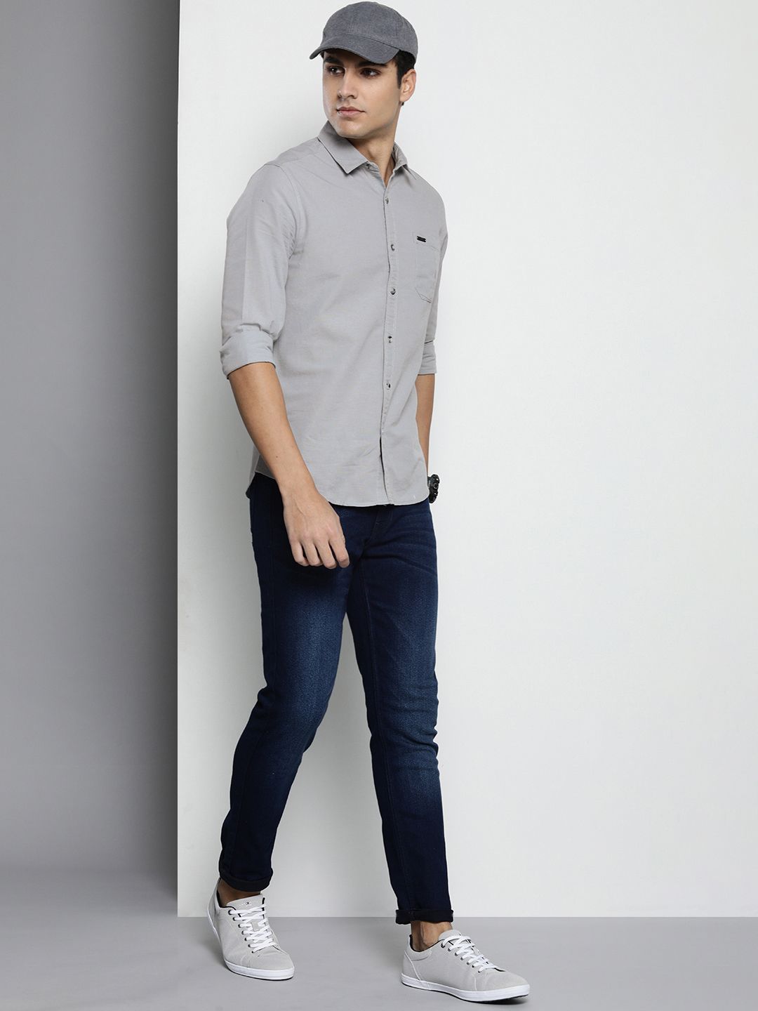The Indian Garage Co Pure Cotton Casual T-Shirt