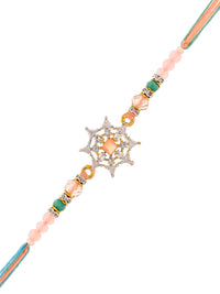 Rakhi Benang Manik Rekaan Tradisional Voylla