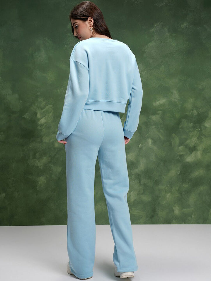 Tokyo Talkies Long Sleeves Relaxed Sweatshirt with Trouser