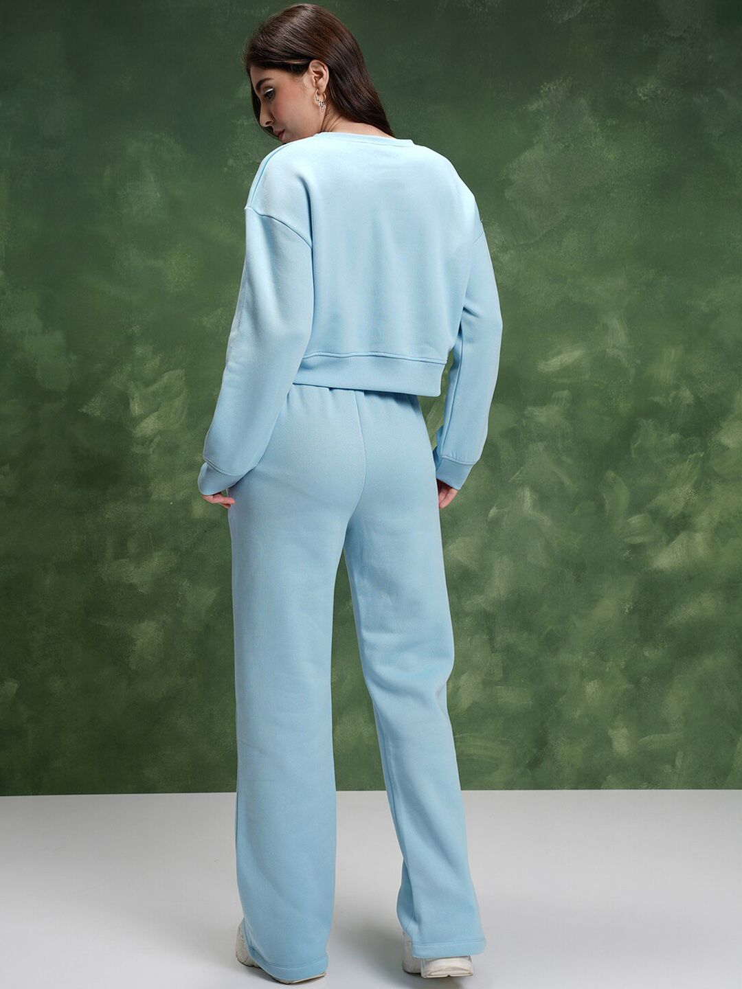 Tokyo Talkies Long Sleeves Relaxed Sweatshirt with Trouser