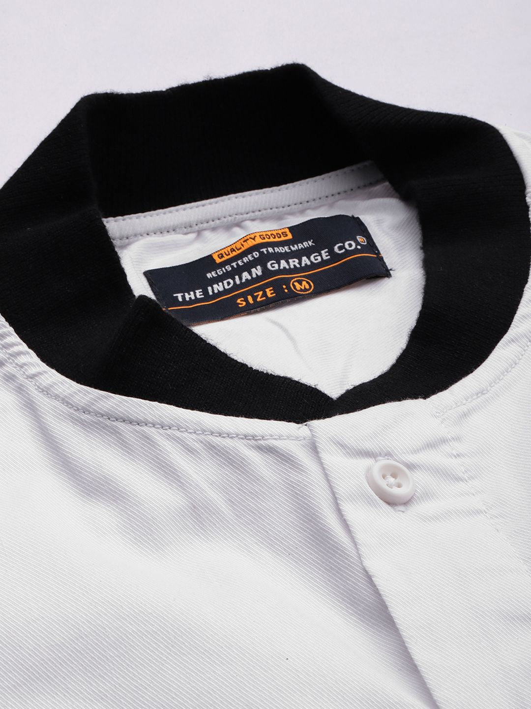 The Indian Garage Co Men White Typography Printed Casual Shirt