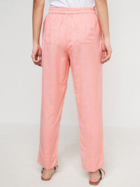 Global Desi Women Straight Fit Parallel Trousers
