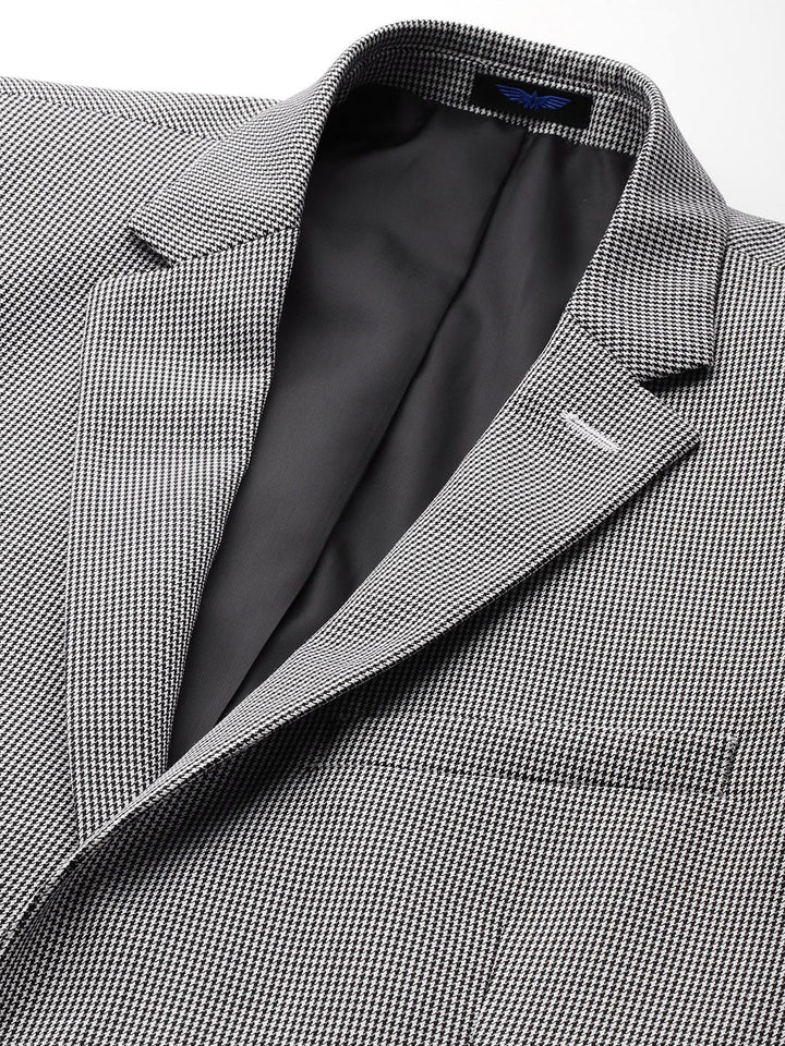 Park Avenue Notched Lapel Collar Single Breasted Slim Fit Formal Blazer