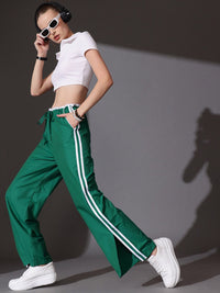 STREET 9 Women Cotton Straight Fit Trousers