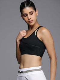 HRX by Hrithik Roshan Full Coverage Rapid Dry Yoga Bra HRX_SS23_W_BA_KY5164