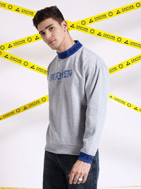 The Indian Garage Co Typography Printed Pullover Sweatshirt