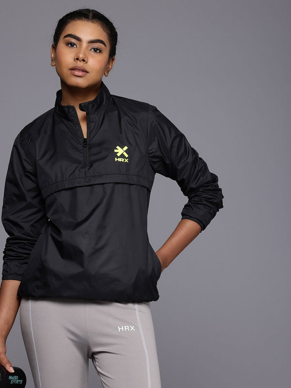 HRX by Hrithik Roshan Rapid-Dry Antimicrobial Finish Running Sporty Jacket
